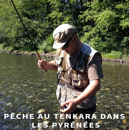 Pêche au tenkara dans les Hautes-Pyrénées